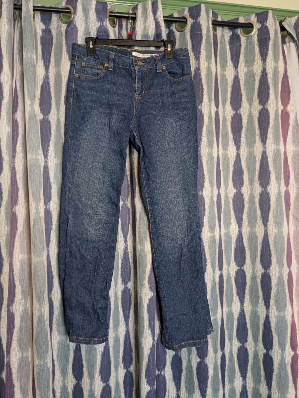 DKNY Soho Jeans Women’s Size 10 Straight Leg Dark Wash Classic Denim